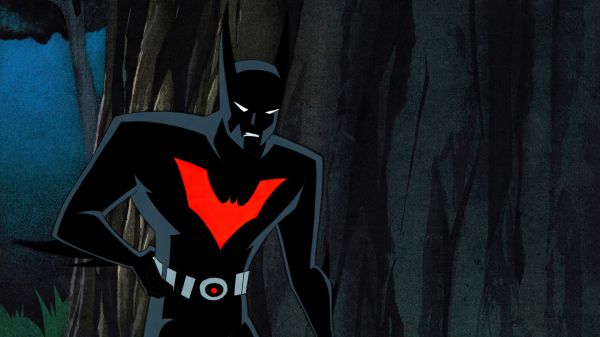 Batman Beyond, animatie, spotprent, Terry McGinnis, oppasser, production cel