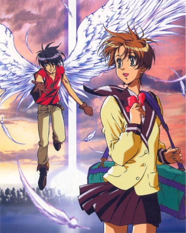 anime, Escaflowne, Tenkuu no Escaflowne, The Vision of Escaflowne, Hitomi Kanzaki, Van Fanel