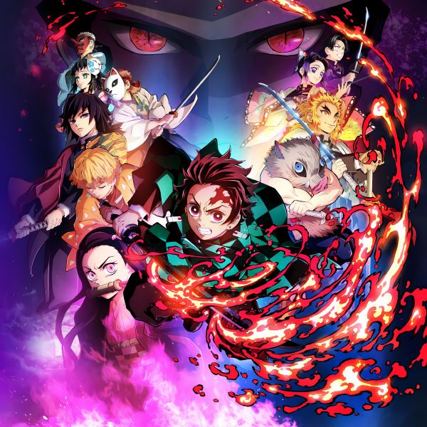 Dziewcząt anime,Anime chłopcy,Kimetsu no Yaiba,Kamado Tanjiro,Kamado Nezuko,Inosuke Hashibira