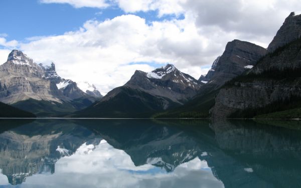 Montagnes,Lac,la nature,réflexion,fjord,Alpes