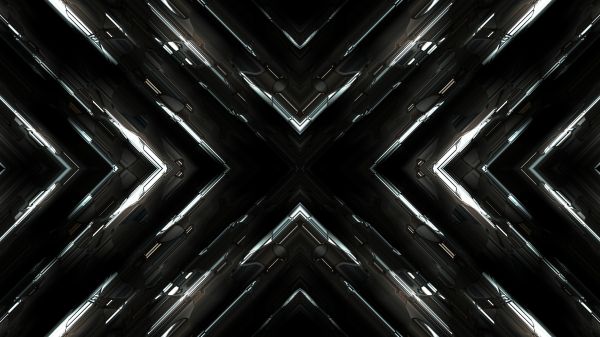 abstract,metal,fractal,symmetry