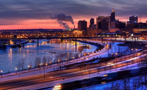 road,cityscape,bridges