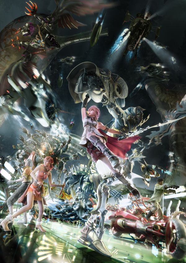 Claire Farron, Fantasia finale, Final Fantasy XIII, 2480x3508 px, Eidolon, speranza Estheim