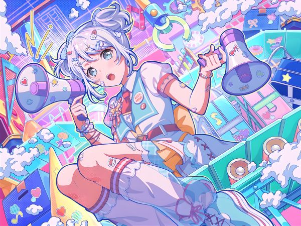 anime,BanG Dream,animemeisjes,Wakamiya Eve