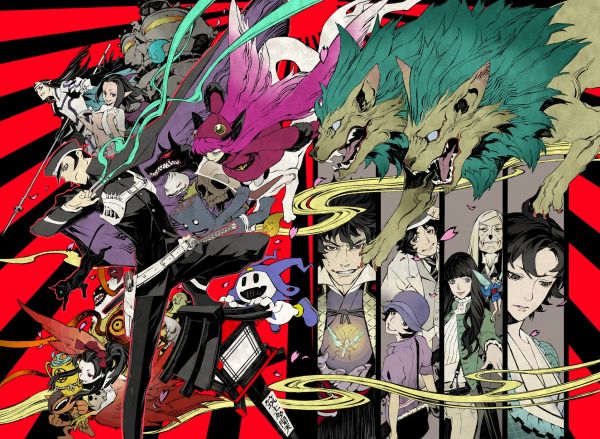 ilustração,Anime,obra de arte,Shin Megami Tensei Series,histórias em quadrinhos,Diabo Summoner 2 Raidou Kuzunoha vs Rei Abaddon