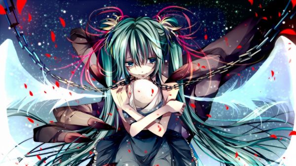 anime jenter,illustrasjon,anime,Vocaloid,Hatsune Miku,mangaka