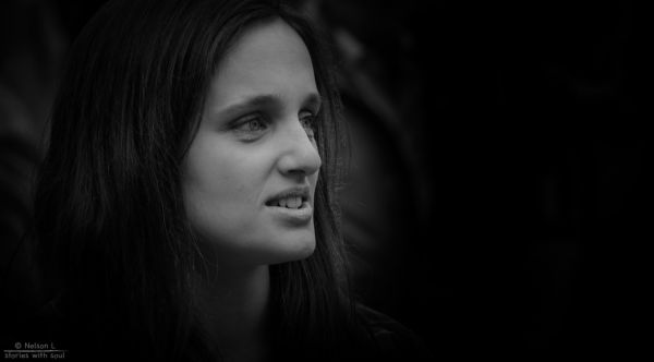 rue,caméra,rouge,portrait,ciel,Bw