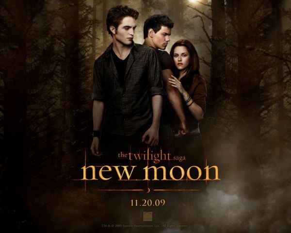 Skumring,The Twilight Saga New Moon,midnatt,romanse,skjermbilde,albumomslag