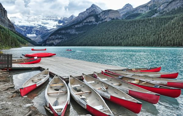 phong cảnh,Núi,Canada,Hồ Louise,bản văn,Alberta