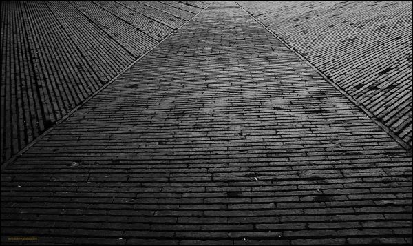 black,monochrome,architecture,city,cobblestone,sky