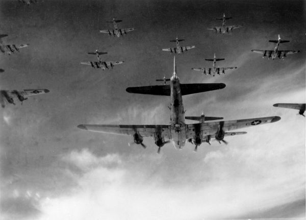 война,Втората световна война,Boeing B 17 Flying Fortress