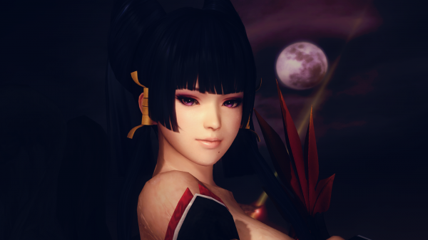 Dead or Alive 5, beauty, anime, eye, darkness, screenshot