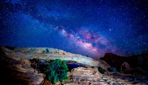 Utah,stjerner,canyonlandsnationalpark,Melkeveien