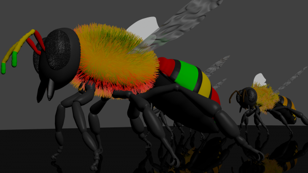 insect,Reggae,Rastafari,Jamaica,3D