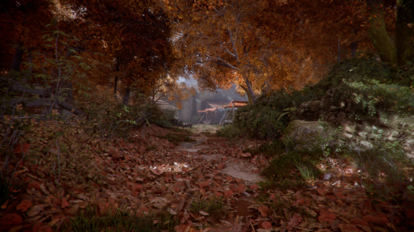 alberi,luce naturale,rosso,A Plague Tale Innocence,autunno