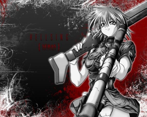 anime,Hellsing,Seras Victoria,1280x1024 px