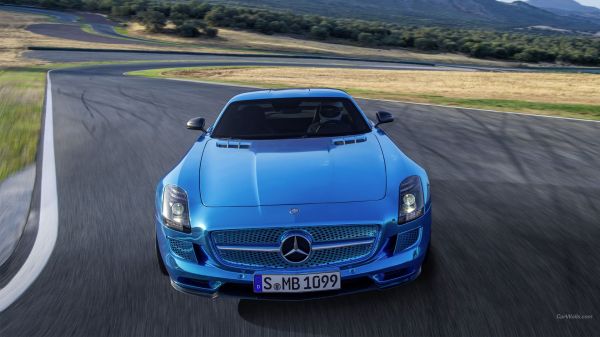 car, vehicle, Mercedes Benz, sports car, Mercedes Benz SLS AMG, performance car