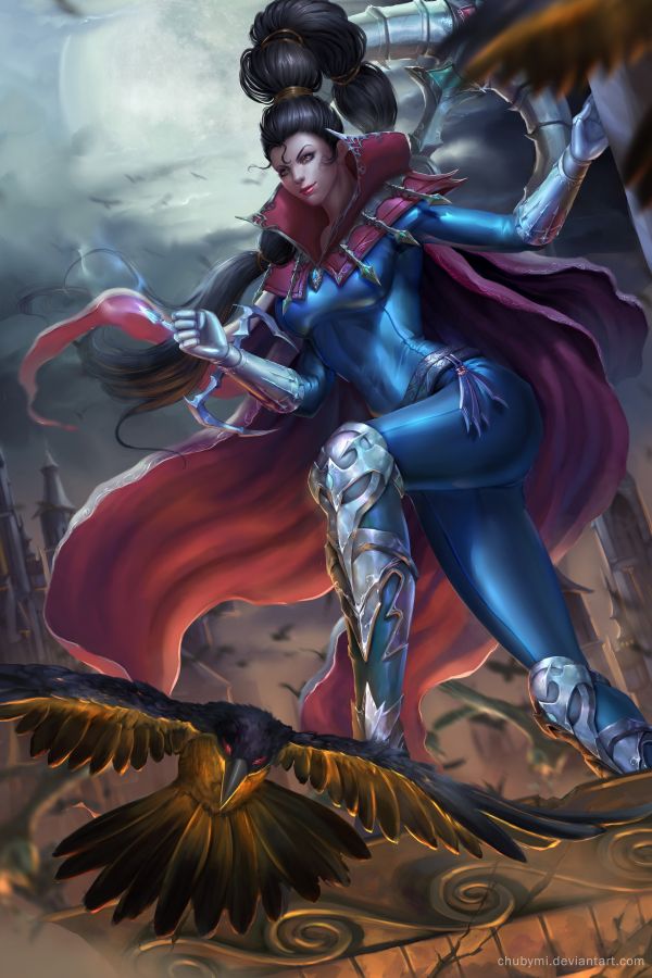 Liga legenda,Vayne,1920x2880 px,ADC,burung rajawali,rambut panjang