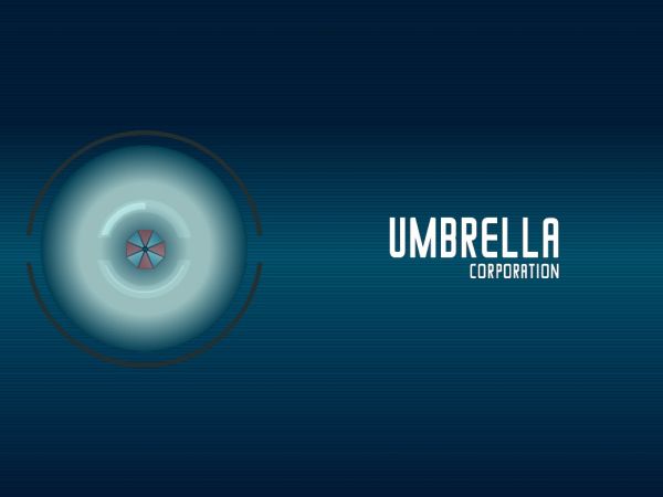 tekst,logo,merk,Umbrella Corporation,cirkel,screenshot