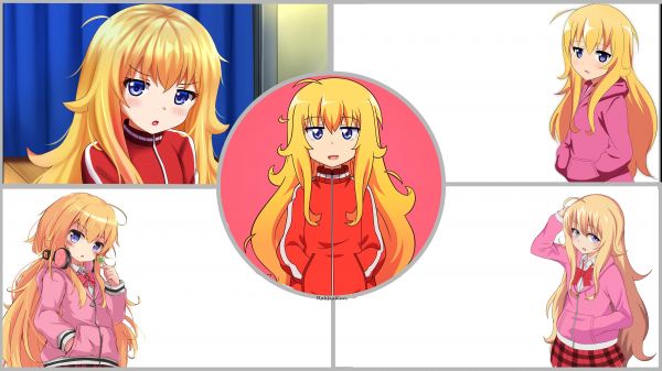 anime,gadis anime,3840x2160 px,Gabriel Dropout,Gabriel White Tenma,jaket