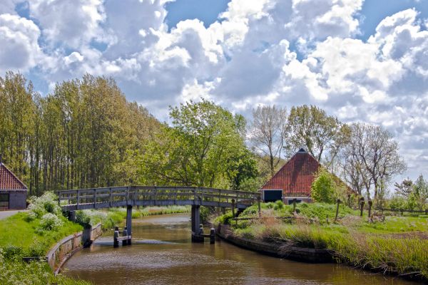 Hollandia,Agyag,inthecountrysideofwitmarsumfrysl nthenetherlands,vidéki táj,frysl nthenetherlands,witmarsumthenetherlands