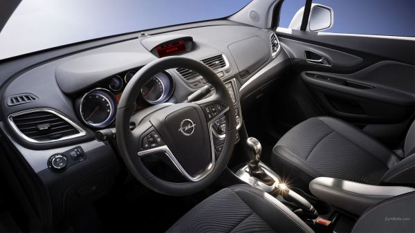 auto,vozidlo,Opel,Opel Mokka,pozemné vozidlá,interiér vozidla