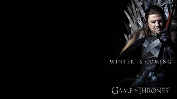 oscurità,immagine dello schermo,Game of Thrones,L'inverno sta arrivando,Ned Stark,Sean Bean