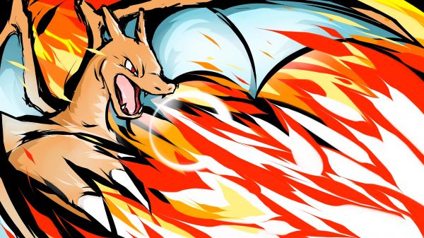 anime,pokemon,Charizard,fuoco