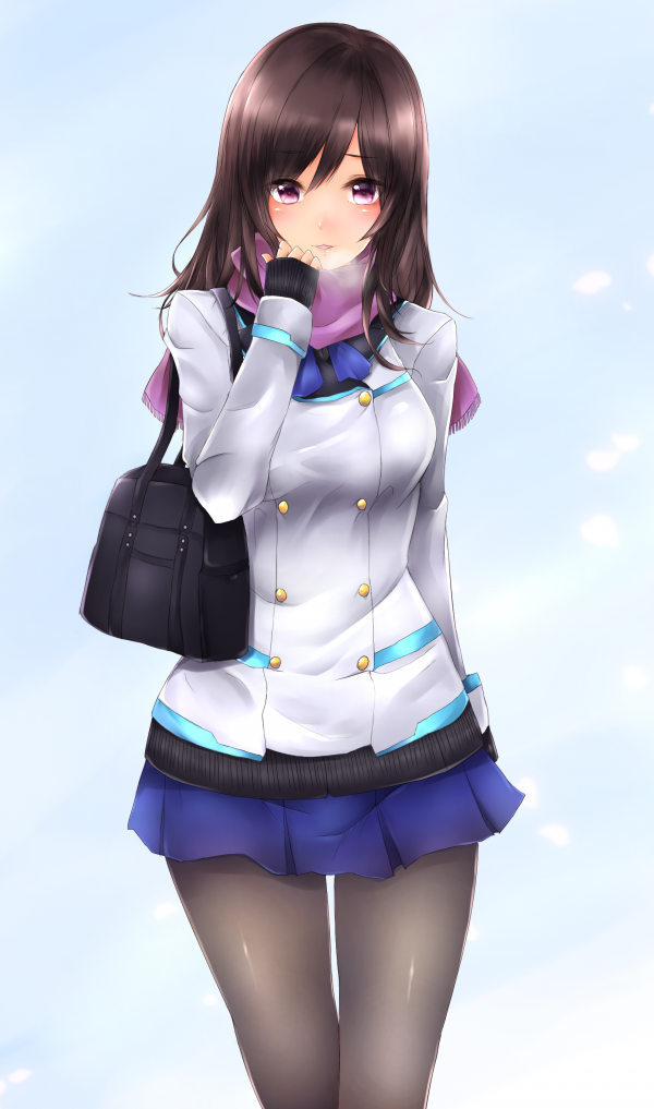 Anime,Filles anime,cheveux longs,brunette,Phantasy Star Online 2,jupe