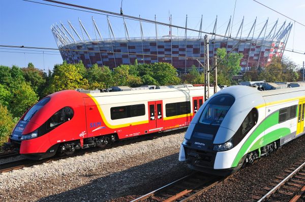 vehicle,train,train station,transport,Poland,Warsaw