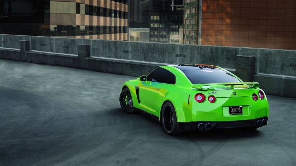 Nissan,Nissan GT R,นิสสันสกายไลน์ GT R,Nissan Skyline GT R R35,1920x1080 px,เมือง