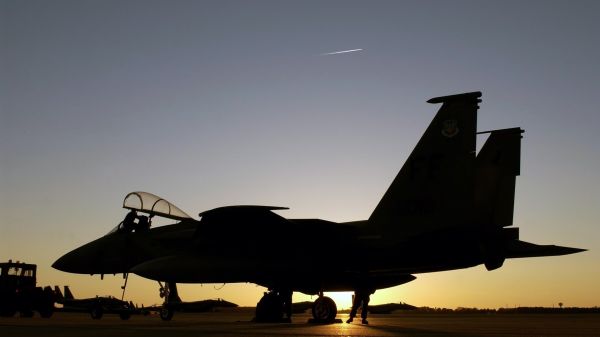 airplane,F 15 Eagle,jets,military aircraft,1920x1080 px,contrails