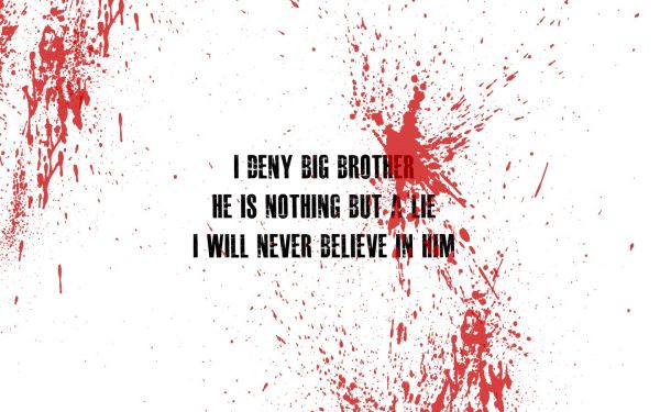 quote,brand,illustration,red,text,1984