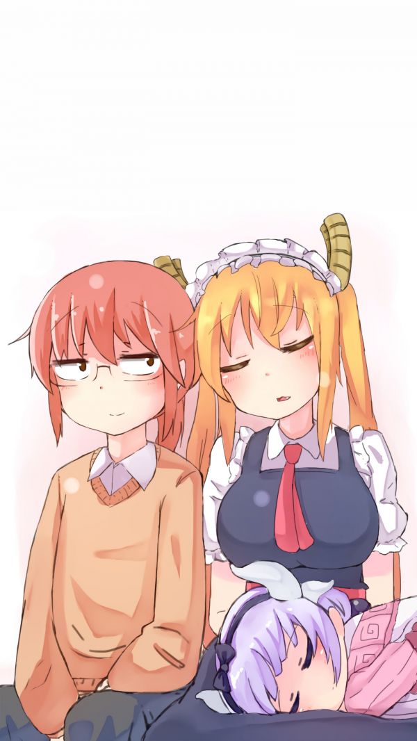 Kobayashi san Chi nem Maid Sárkány,egyszerű háttér,Kobayashi Kobayashi san Chi nem Maid Sárkány,Tohru Kobayashi san Chi nem Maid Sárkány