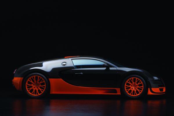 bil, fordon, sportbil, Bugatti, Bugatti Veyron, prestanda bil