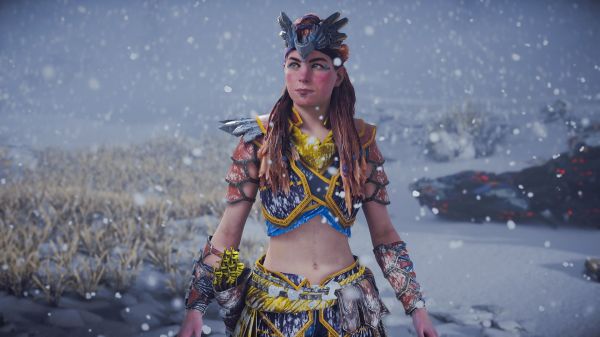 aloy,horizon forbidden west,Video game,screen shot,Playstation 4,games gerilya