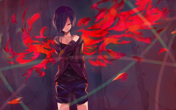 Tokyo Ghoul,Kirishima Touka,anime,pige,KUNST