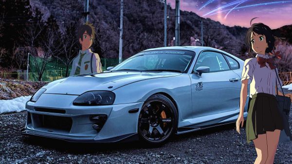 日本の自動車,イタシャ,JDM,アニメ,君の涙