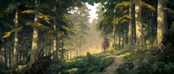 Kingdom Come Deliverance,artwork,knight,forest,warrior,horse