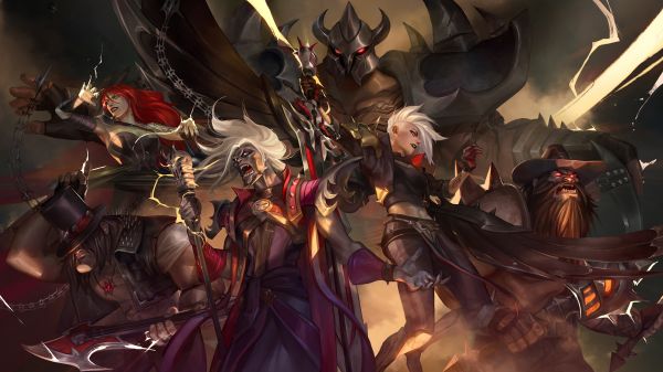 Pentakill,League of Legends,Sona League of Legends,Kayle,Mordekaiser,Olaf