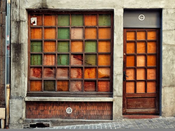 city, street, architecture, urban, old, window