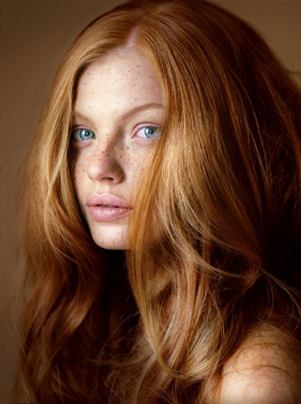 vrouw,model-,lang haar,portret-display,redhead,gezicht