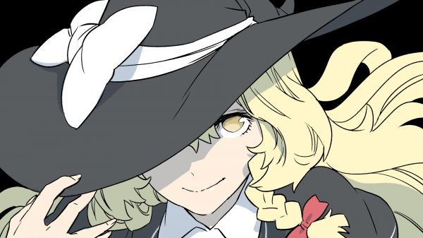 Touhou,kawayabug,Kirisame Marisa,Anime