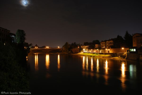 most,Włochy,odbicie,rzeka,Italia,M