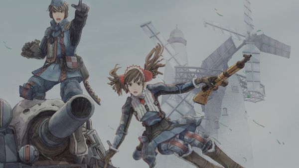 Anime girls,Valkyria Chronicles