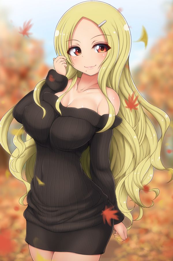 Shiki Senran Kagura,Senran Kagura,anime jenter,spalting,blond