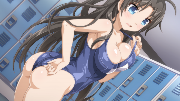 Sakura Swim Club,Anime Mädchen,Ecchi,Mieko,Boobs,große Brüste