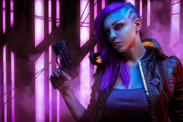 Cyberpunk 2077,Girl Band