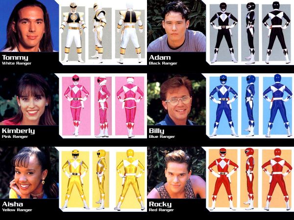 Mighty Morphin Power Rangers,albumcover