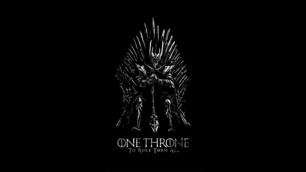 1920x1080 px,A Song of Ice and Fire,Game of Thrones,crossover,Iron Throne,Sauron